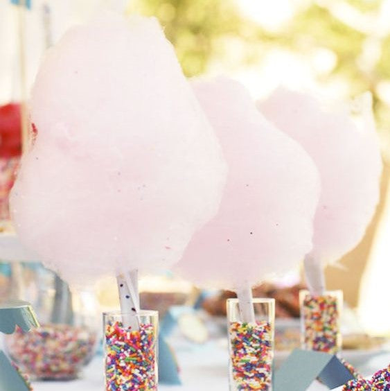 Easy to make home made cotton candy