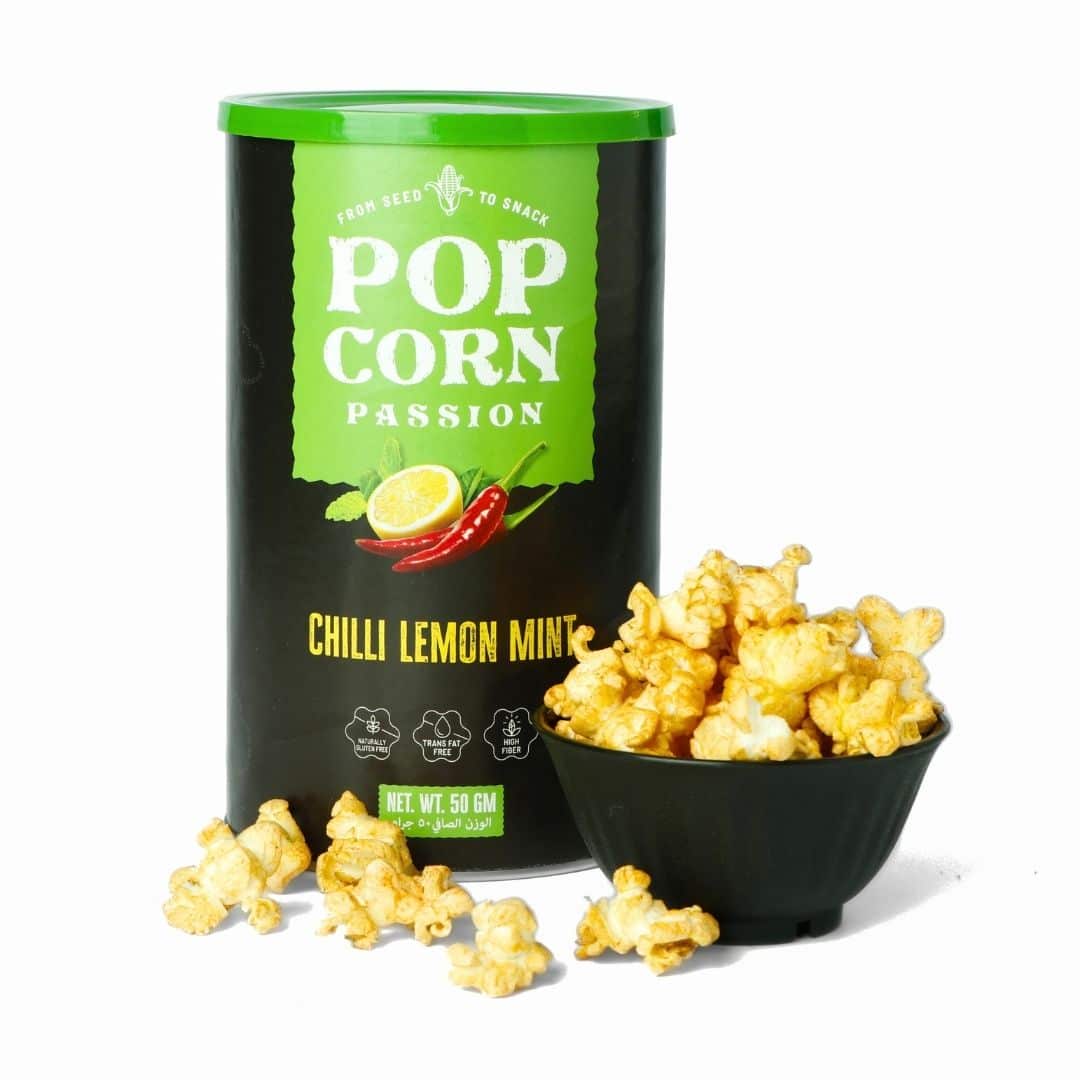 Chilli Lemon Mint Popcorn
