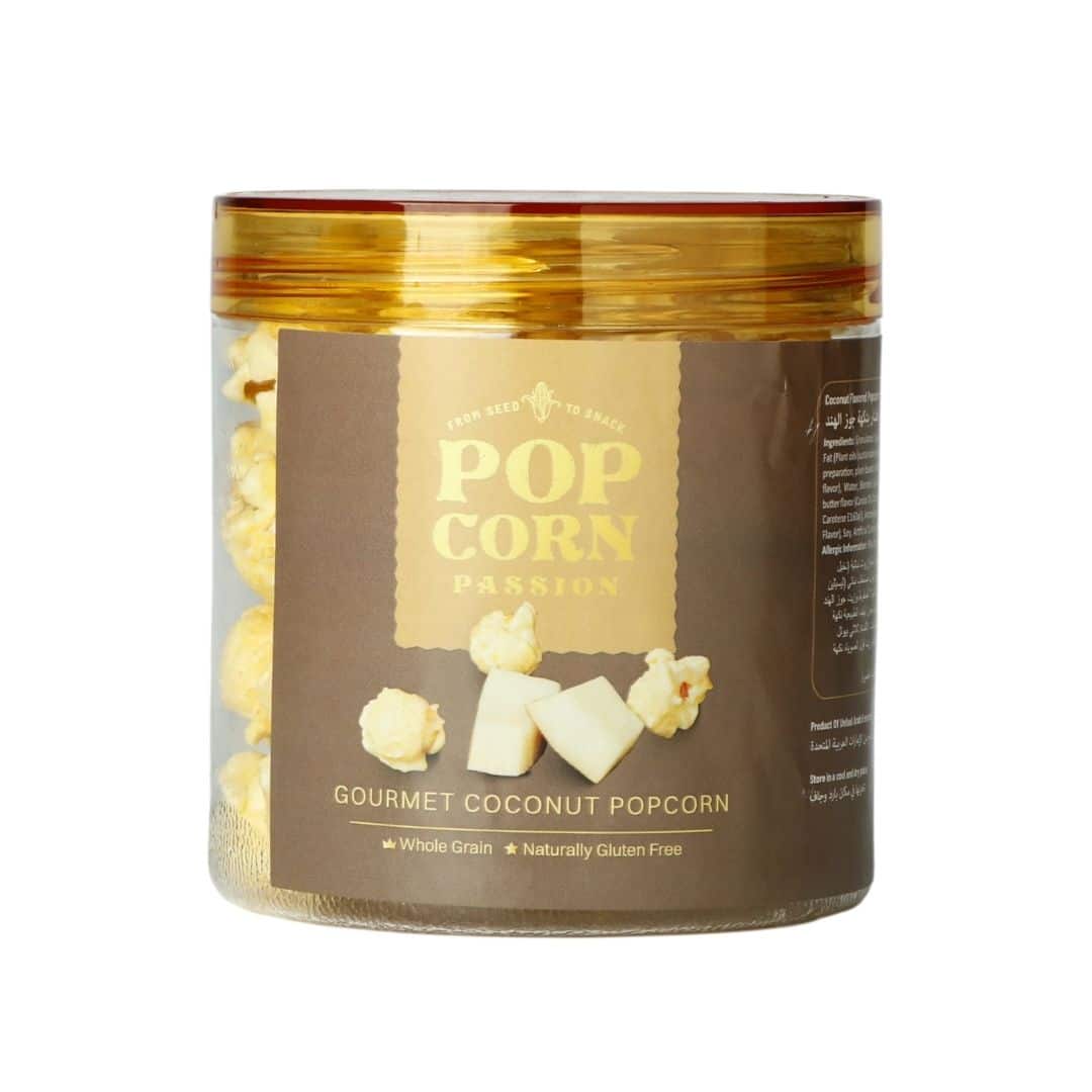 Gourmet Coconut Popcorn
