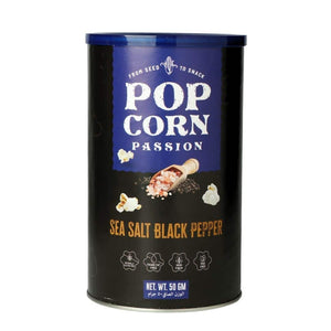 Sea-Salt & Black Pepper Popcorn