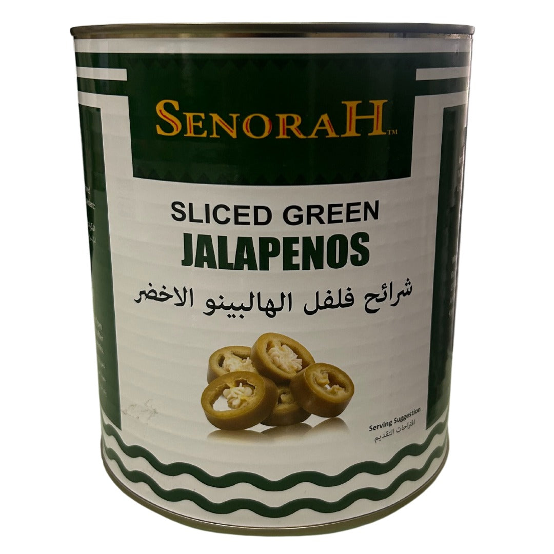 Senorah Sliced Green Jalapenos