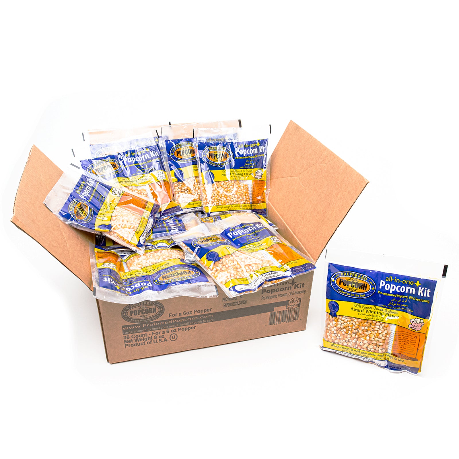 3 in 1 popcorn kit popcorn pack