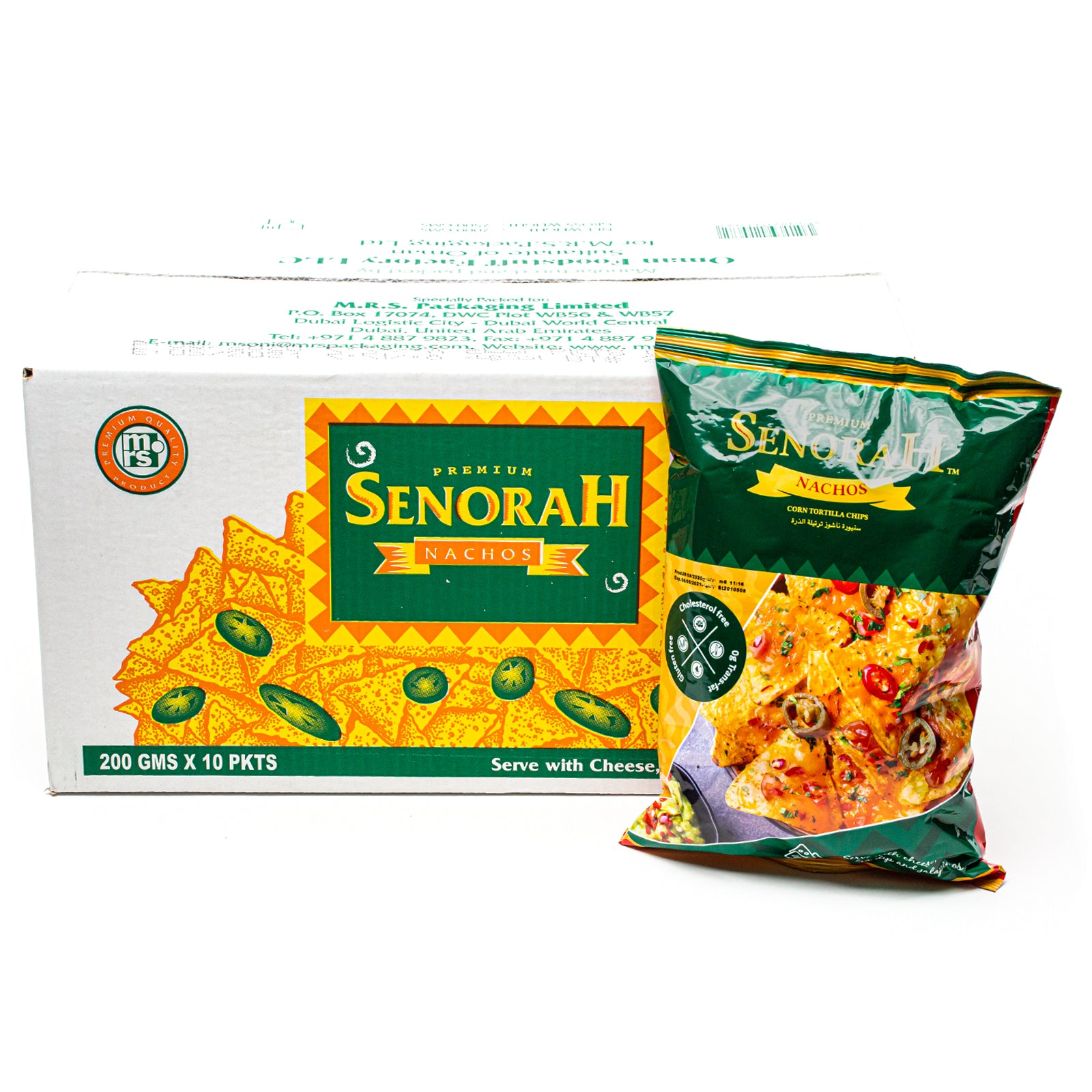 Senorah Nachos Corn Tortilla Chips