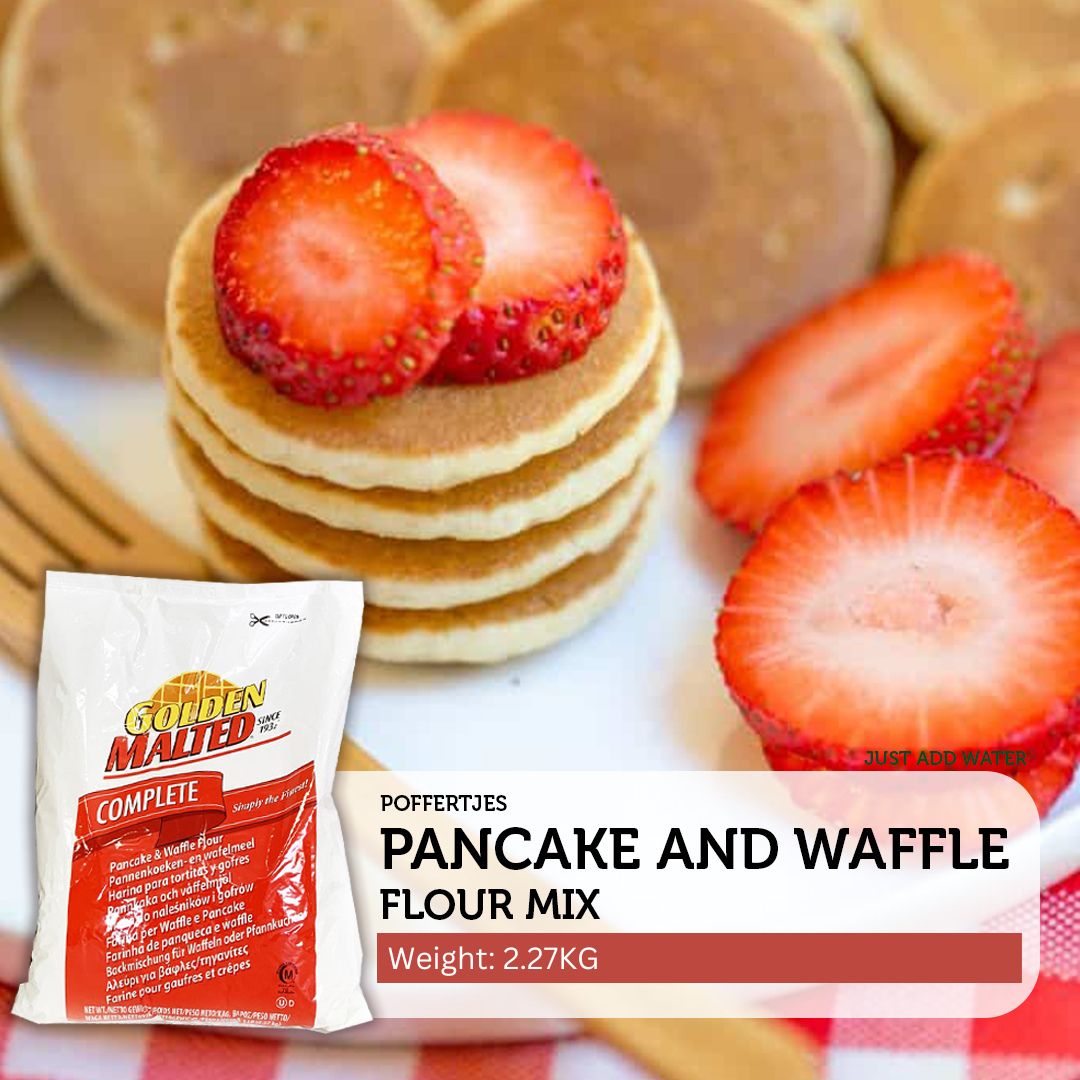Carbon's® Golden Malted® Pancake & Waffle Flour  - Complete Mix - Gluten Free