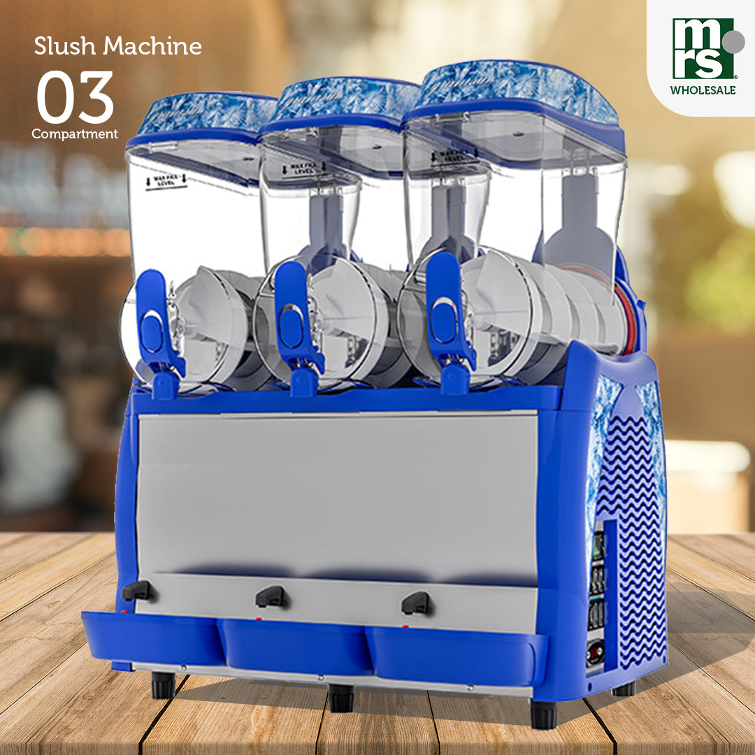 Slush Machine - 3 Compartment