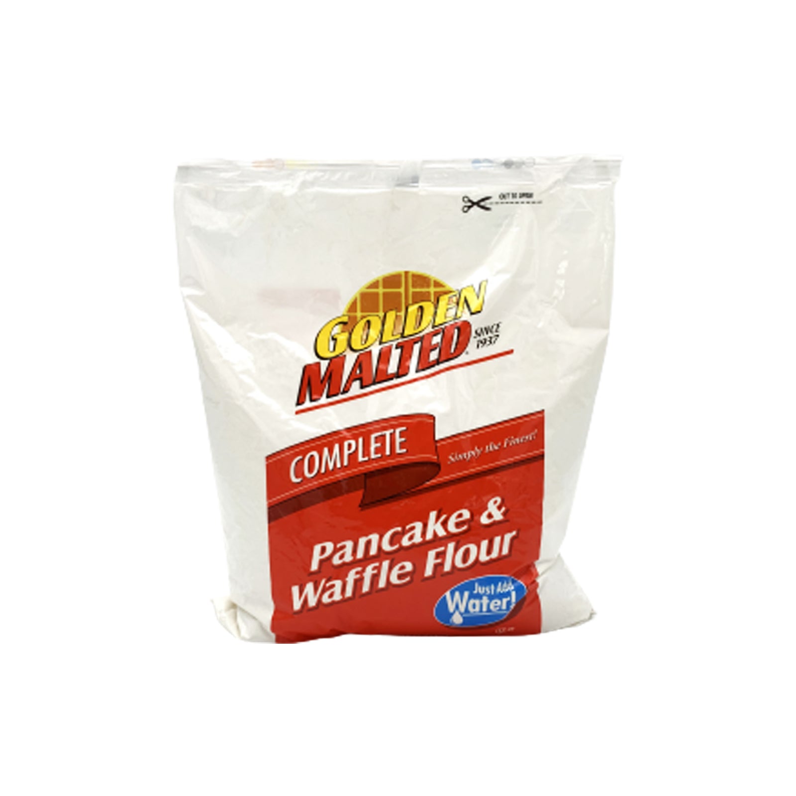 Carbon's Golden Malted Pancake and Waffle Flour Mix -  Complete Mix - Just Add Water